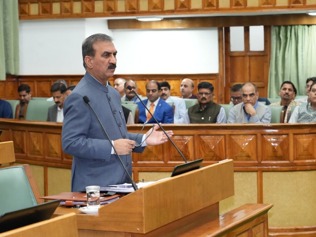Himachal CM Sukhvinder Singh Sukhu