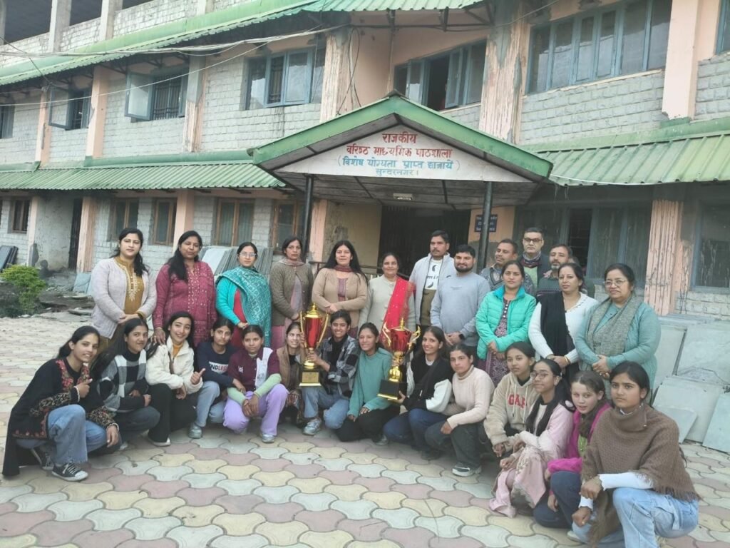 सुंदरनगर संस्थान की छात्राओं ने राज्य स्तरीय प्रतियोगिता में दिखाया दम sundernagar-special-students-achievement