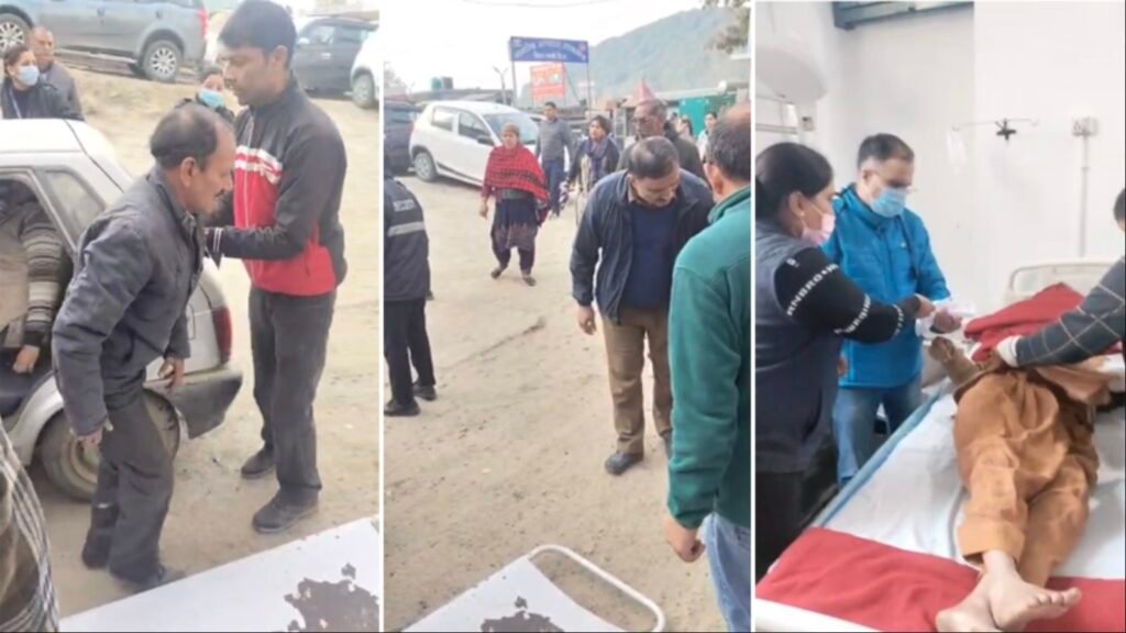 HRTC बस हादसा: सरकाघाट के हवाणी में दुर्घटनाग्रस्त हुई बस, चालक-परिचालक समेत 7 घायल