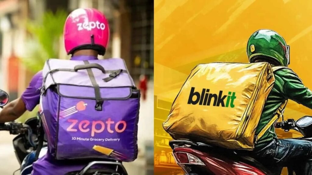 Blinkit zomato zepto drop 10 minute delivery deadline government order